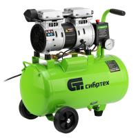 Компрессор безмаслянный малошумный МБ 1100/24,1100 Вт, 24 л, 170 л/мин Сибртех по ценам производителя в Москве с доставкой по всей России