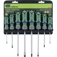 Набор отверток, CrV, четырехкомпонентные рукоятки, 8 предметов Сибртех по ценам производителя в Москве с доставкой по всей России