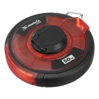 Рулетка геодезическая 50 м х 12,5 мм, закрытый корпус, стальная лента, односторонняя шкала, Pro Matrix по ценам производителя в Москве с доставкой по всей России