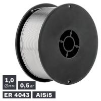 Проволока сварочная MIG, алюминий ER 4043 (AlSi5), Ø 1,0 мм, 0,5 кг по ценам производителя в Москве с доставкой по всей России