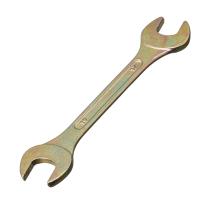 Ключ рожковый, 17 х 19 мм, желтый цинк Сибртех по ценам производителя в Москве с доставкой по всей России