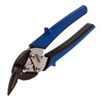 Ножницы по металлу "Piranha", 185 мм, прямой и правый рез, сталь СrM, двухкомпонентные рукоятки Gross по ценам производителя в Москве с доставкой по всей России