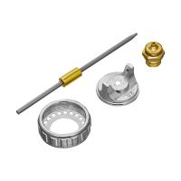 Ремкомплект для краскораспылителя 4 предмета: сопло 2,5 мм, игла, форсунка, зажим сопла Matrix по ценам производителя в Москве с доставкой по всей России