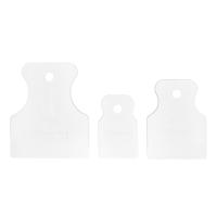 Набор шпателей 40-60-80 мм, белая резина, 3 шт Matrix по ценам производителя в Москве с доставкой по всей России