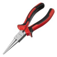 Круглогубцы Nickel, 160 мм, никелированные, двухкомпонентные рукоятки Matrix по ценам производителя в Москве с доставкой по всей России