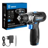 Аккумуляторная дрель-шуруповерт DEKO DKCD12, 12В, 1x1.5Ач