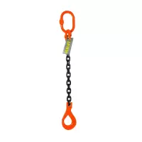 1,5т 1,5м Строп OCALIFT 1СЦ цепной т8 G80 с самозакрывающимся крюком цепь глазированная