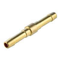 Соединитель неразъёмный, ø6 и 6 мм, латунь по ценам производителя в Москве с доставкой по всей России