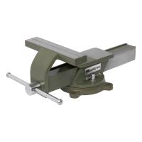 Тиски слесарные, 200 мм, стальные, поворотные Сибртех по ценам производителя в Москве с доставкой по всей России