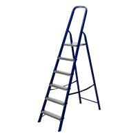 Стремянка, 6 ступеней, стальная, Сибртех