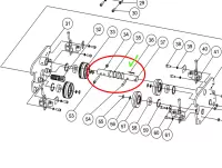 Вал для каретки на ТЭЦ 3т на двутавр шириной до 178мм купить в Москве с доставкой по всей России | ProtosMarket.ru