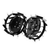 Грунтозацепы 380/160 мм, посадка круг 30 мм, комплект 2 шт Denzel