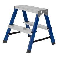 Стремянка двусторонняя 2 ступени, стальная, Сибртех купить в Москве с доставкой по всей России | ProtosMarket.ru