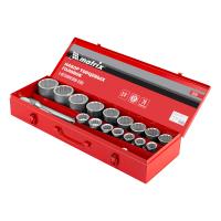 Набор торцевых головок 3/4", головки 19 х 50 мм, 20 предметов, в метал. боксе Matrix по ценам производителя в Москве с доставкой по всей России