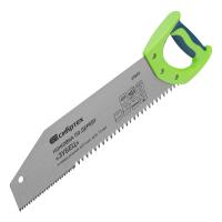 Ножовка по дереву "Зубец", 400 мм, шаг зуба 10 мм, каленый зуб 2D, двухкомпонентная рукоятка Сибртех по ценам производителя в Москве с доставкой по всей России