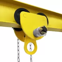 Каретка ручная 2т 12м тип GCL тележка на двутавр с ручным приводом купить в Москве с доставкой по всей России | ProtosMarket.ru