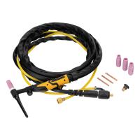 Горелка сварочная TIG WP17V, прямое подключение к баллону, 4 метра Denzel по ценам производителя в Москве с доставкой по всей России