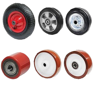 Колесо нейлоновое 200х50 мм без подшипника для тележек гидравлических BF/WB/RHP по ценам производителя в Москве с доставкой по всей России