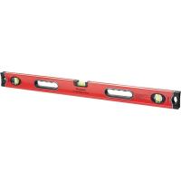 Уровень алюминиевый, 1500 мм, 3 глазка, ударопрочные заглушки, двухкомпонентные ручки Matrix ProFI по ценам производителя в Москве с доставкой по всей России