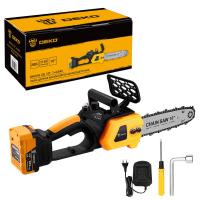 Пила цепная аккумуляторная бесщеточная DEKO DKCHS 20, 10", 20В, 1x4.0Ач, з/у