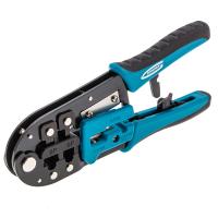 Клещи для обжима телефонных и компьютерных клемм RJ-45, 6P, 8P и RJ-11/12, 6P, 8P Gross по ценам производителя в Москве с доставкой по всей России