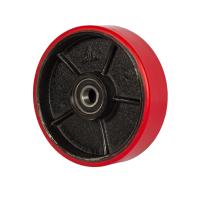 Колесо гидравлической тележки с подшипниками, полиуретан, 180 х 50мм по ценам производителя в Москве с доставкой по всей России