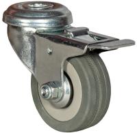 Колесо аппаратное с тормозом под болт М12 120 мм - SChgb 55 по ценам производителя в Москве с доставкой по всей России