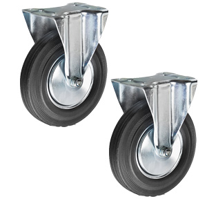 Колесо неповоротное резина FC 85 250 мм (N) по ценам производителя в Москве с доставкой по всей России