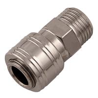 Муфта универсальная быстросъемная ("мама") внешняя резьба 1/2, 1 шт, Stels по ценам производителя в Москве с доставкой по всей России