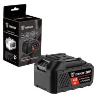 Аккумулятор DEKO R-UNV4.0 ULTRA+, Li-ion, 20В, 4.0А*ч, с повышенной токоотдачей