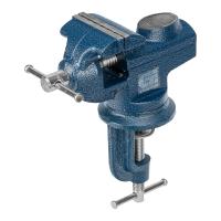 Тиски слесарные, настольные, поворотные, ширина рабочих губок 65 мм, наковальня Сибртех