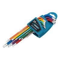 Набор ключей имбусовых Torx -TT, 9 шт: T10-T50, магнит, S2, экстра-длинные, хром/краска 9 шт Gross по ценам производителя в Москве с доставкой по всей России