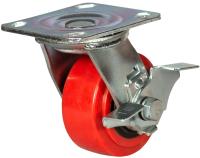 Колесо большегрузное поворотное  с тормозом 155 мм - SCpnb 63 по ценам производителя в Москве с доставкой по всей России