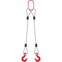Строп канатный 2СК,  с 2 крюками 16Т x 4М