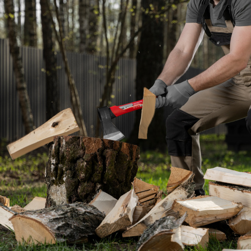 Топор, 800 г, эргономичная фибергласовая рукоятка, 450 мм Matrix по ценам производителя в Москве с доставкой по всей России