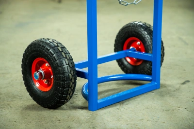 Тележка для пропановых баллонов TOR ПР-1, 1 баллон (пневмо колеса 250 мм) по ценам производителя в Москве с доставкой по всей России