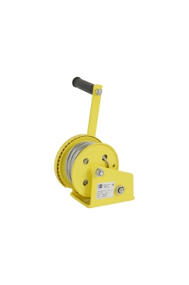 Лебедка ручная барабанная  с тросом  540кг  20м стальной корпус TOR BHW по ценам производителя в Москве с доставкой по всей России