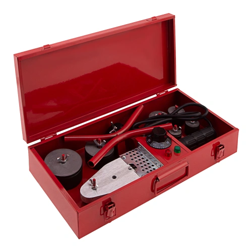 Аппарат для сварки пластиковых труб К W 800, 800 Вт, 300 °C, 20-25-32-40-50-63 мм, металлический кейс Kronwerk по ценам производителя в Москве с доставкой по всей России