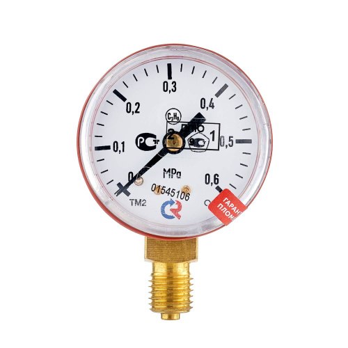 Манометр с поверкой 0,6 МПа, пропан по ценам производителя в Москве с доставкой по всей России