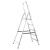 Стремянка, 5 ступеней, алюминиевая, Сибртех по ценам производителя в Москве с доставкой по всей России