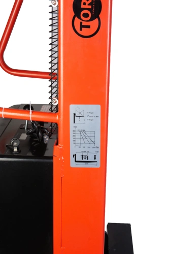 Штабелер гидравлический с электроподъемом 2,0 т 2,5 м TOR CTD20/25 по ценам производителя в Москве с доставкой по всей России