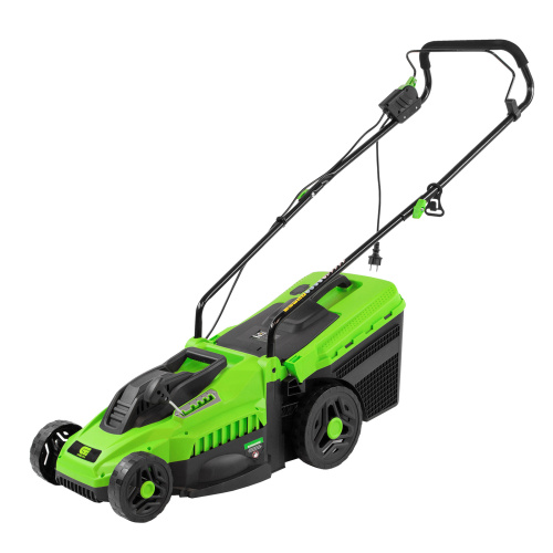 Газонокосилка электрическая L1500, 1500 Вт, ширина 33 см, 5 уровней, пластиковый травосборник 35 л Сибртех по ценам производителя в Москве с доставкой по всей России