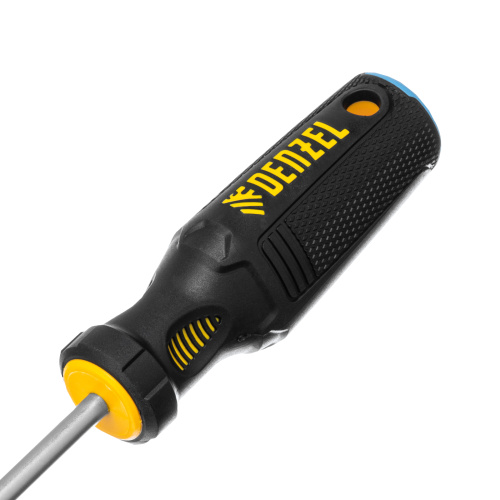 Отвертка, SL6x150 мм, S2, 3к рукоятка Denzel по ценам производителя в Москве с доставкой по всей России