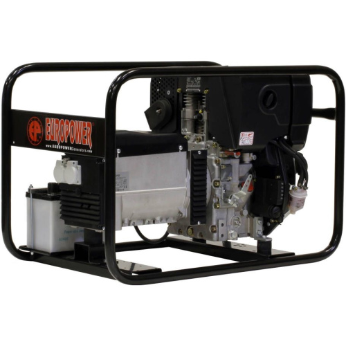 Генератор дизельный EUROPOWER EP 6000 DE по ценам производителя в Москве с доставкой по всей России