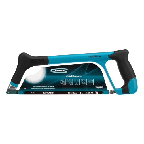 Ножовка по металлу "Piranha", 300 мм, трехкомпонентная металлопластиковая рамка Gross по ценам производителя в Москве с доставкой по всей России