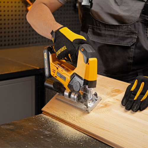 Лобзик аккумуляторный CJ-80-0, 18В Li-Ion Denzel по ценам производителя в Москве с доставкой по всей России