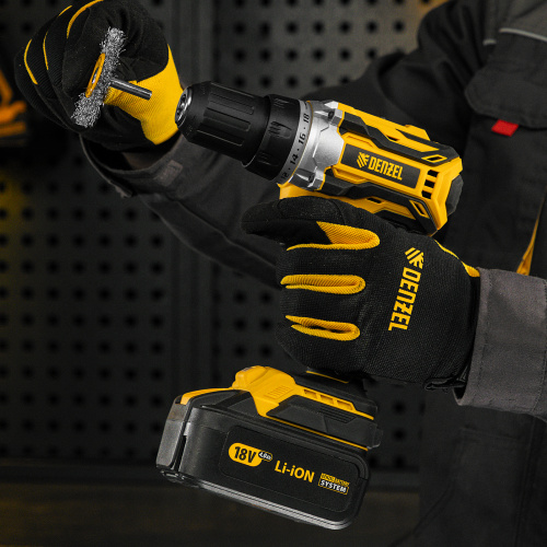 Щетка для дрели, 60 мм, Плоская, со шпилькой, нержавеющая витая проволока Denzel по ценам производителя в Москве с доставкой по всей России