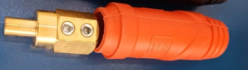 Разъем силовой кабельный красный СКР  для DUAL DWG-500 / / Cable plug red купить в Москве с доставкой по всей России | ProtosMarket.ru