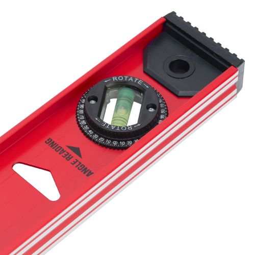 Уровень алюминиевый "Рельс", 600 мм, 3 глазка, усиленный Matrix по ценам производителя в Москве с доставкой по всей России