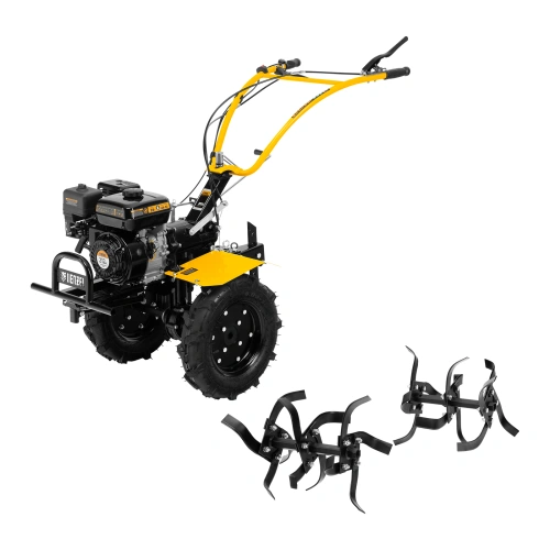 Мотоблок DPT-370X, 7 л.с, дисковое сцепление, ширина 90 см, глубина 35 см, фрез 3 х 4, ВОМ, передачи 3В/1Н Denzel по ценам производителя в Москве с доставкой по всей России